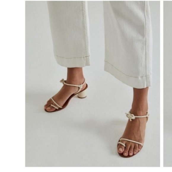 AG Adriano Goldschmied Rosie Workwear Wide Leg Jeans White 
Size 32 - Picture 5 of 12